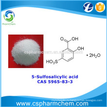 5-сульфосалициловая кислота, CAS 5965-83-3, промежуточное соединение для фармацевтического синтеза